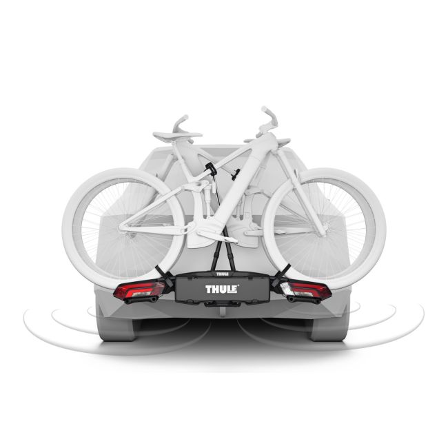 Sistem transport biciclete Thule Epos Parksecur 9802 pe cârlig, 2 biciclete
