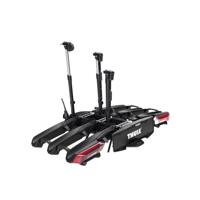 Sistem transport biciclete Thule Epos Parksecur 9803 pe cârlig, 3 biciclete