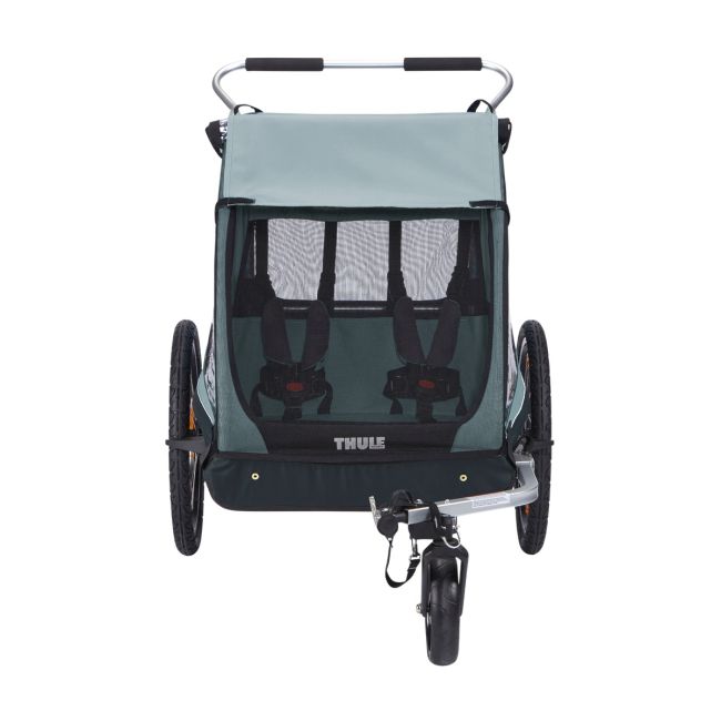 Remorcă Thule Coaster Xt albastru set bicicletă+roată plimbare Pfas Free