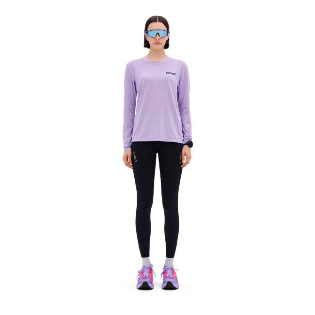 Colanți alergare termici femei CEP Core Run Thermal Tights - negru | compresie ușoară