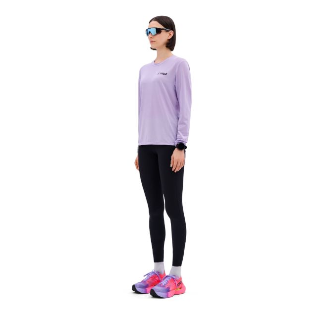 Colanți alergare termici femei CEP Core Run Thermal Tights - negru | compresie ușoară