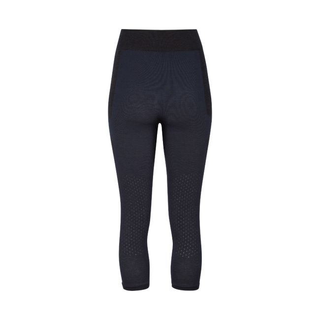 Colanți schi merinos 3/4 femei CEP Ski Merino Base Layer 2.0 - negru | strat de bază