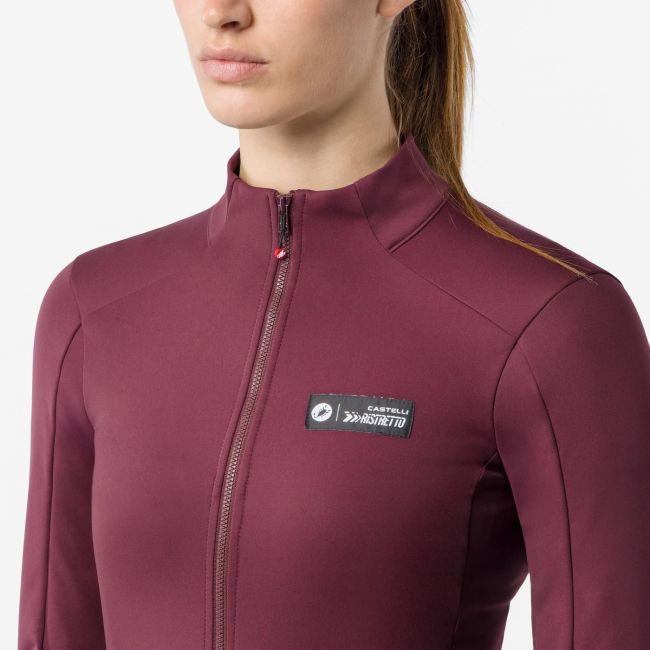 Geacă ciclism femei Castelli Sweetspot W Jacket - bordeaux inchis | Ristretto