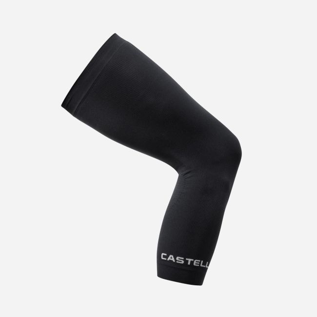 Încălzitoare genunchi/picioare Castelli Pro Seamless 2 Knee/Leg Warmer - negru | fără cusături