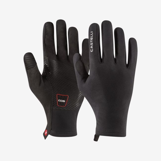 Mănuși ciclism Castelli Lightness 3 Glove - negru | toamnă-primăvară