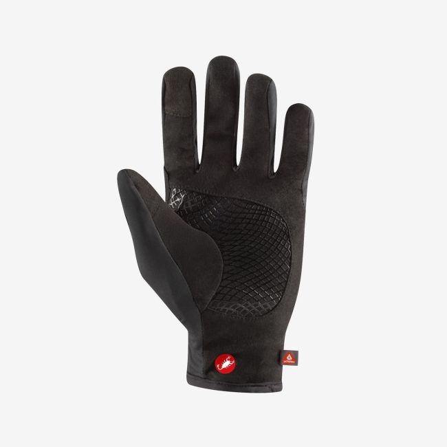 Mănuși ciclism iarnă Castelli Entrata Thermal 3 Glove - negru | PrimaLoft®