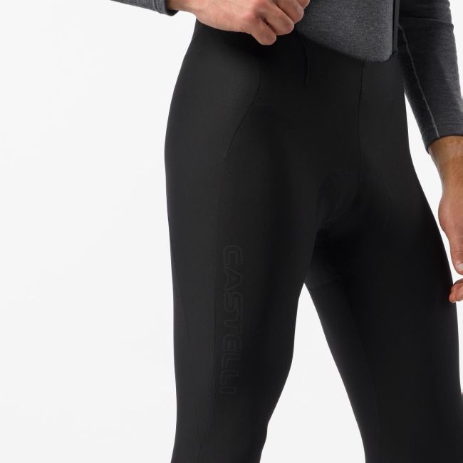 Pantaloni lungi cu bretele Castelli Sorpasso Pro Bibtight - negru | toată iarna