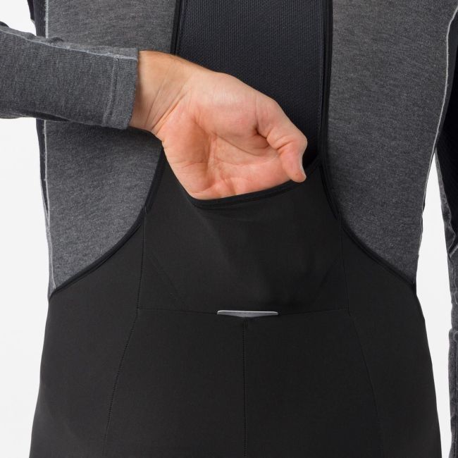 Pantaloni lungi cu bretele Castelli Sorpasso Pro Bibtight - negru | toată iarna