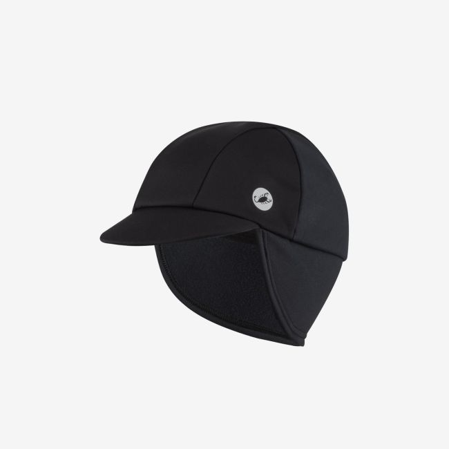 Șepcuță ciclism iarnă Castelli Estremo Thermal Winter Cap - negru | acoperă urechile