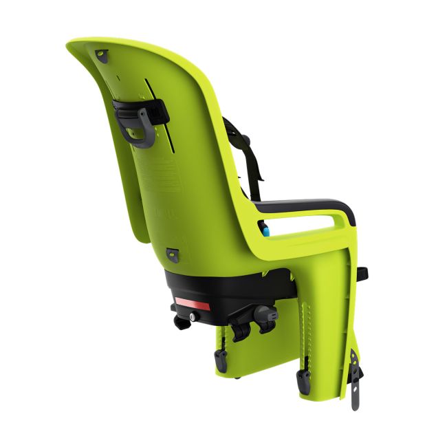 Scaun copil Thule Ridealong 2 spate lime pe portbagaj rabatabil
