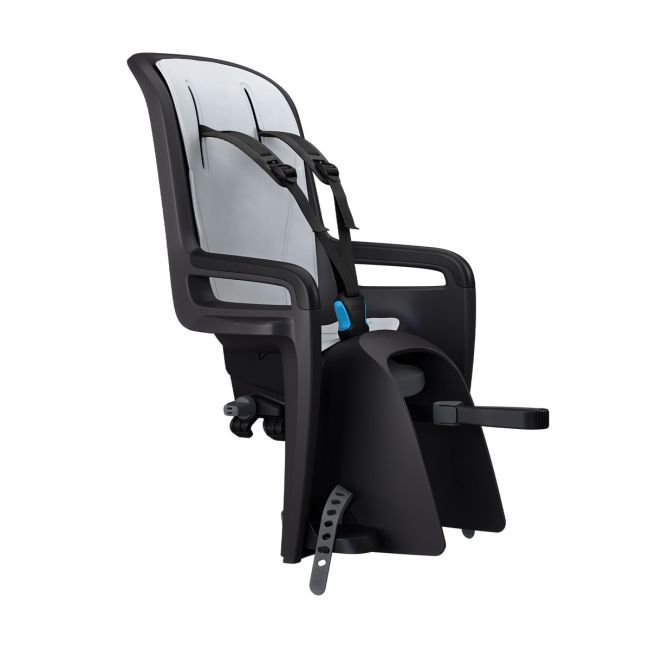 Scaun copil Thule Ridealong 2 spate lime pe portbagaj rabatabil