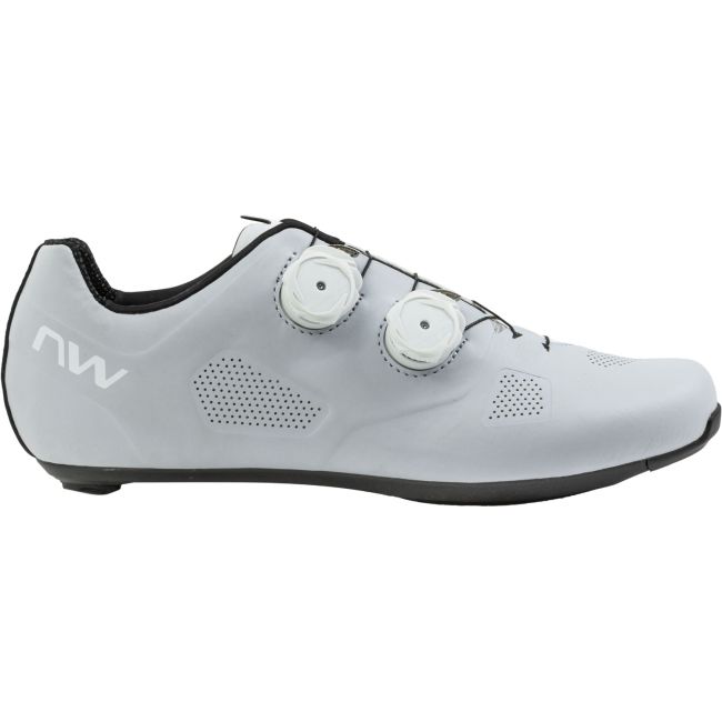 Pantofi Northwave Road Revolution 45 gri gheață/alb