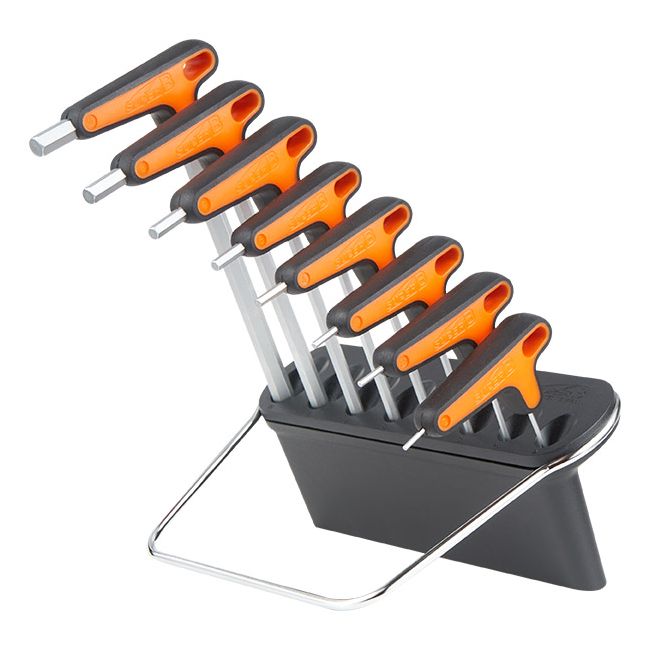 Sculă Superb Cl Set chei imbus cu mâner T 2-2,5-3-4-5-6-8-10mm - Tb-76160