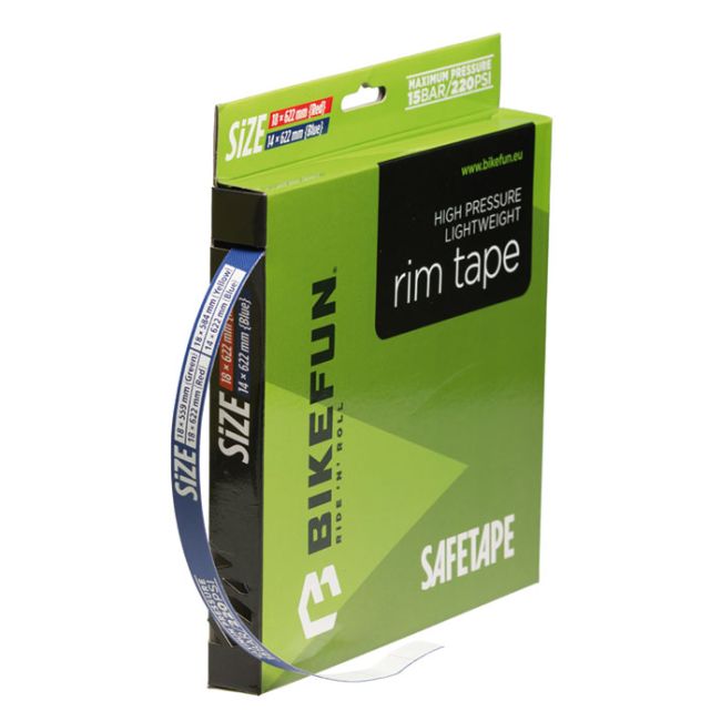Bandă-fond jantă Bikefun Safetape autoaderent road 16mmx45m albastru - Jna45M14