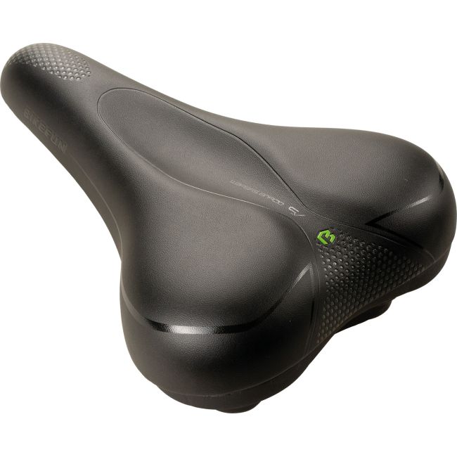 Șa Bikefun Como Comfort trekking unisex negru - D5346Sd