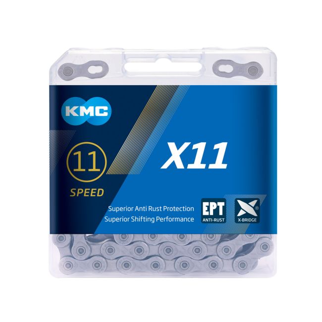Lanț Kmc X11 11 viteze Ept 1/2 x 11/128 118L