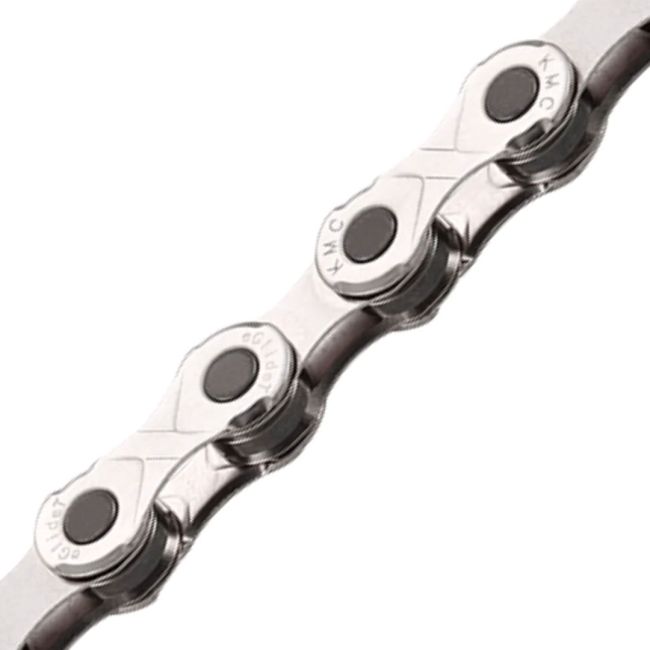 Lanț Kmc 09-11 vit. EGlide-T 1/2x11/128 132L argintiu/argintiu e-bike compatibil Cues