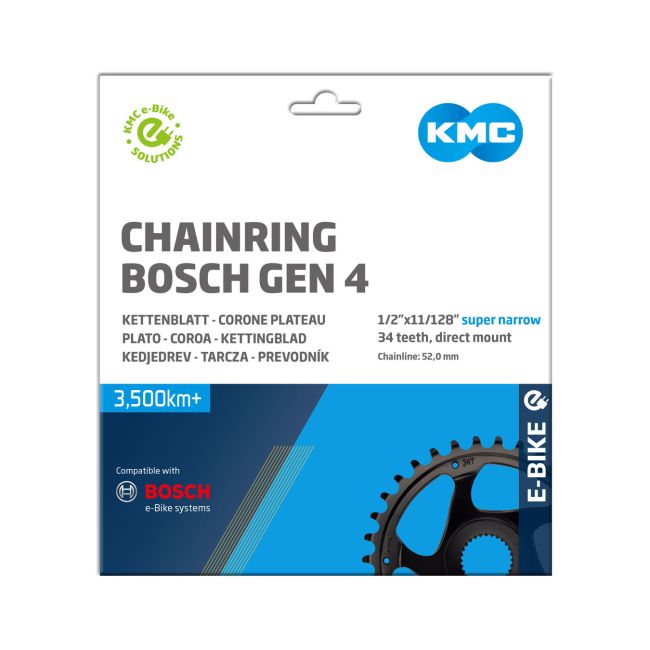 Foaie angrenaj Kmc Exact 38T Bosch Gen 4 chainline 50,0