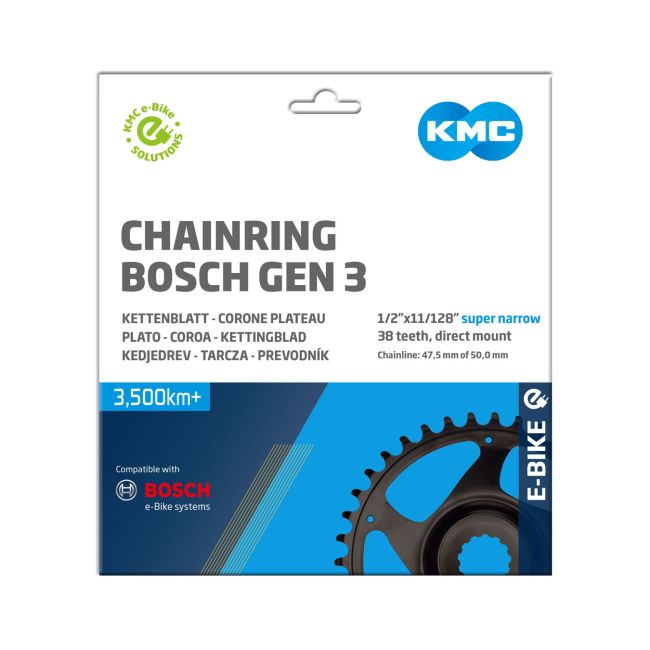 Foaie angrenaj Kmc Exact 44T Bosch Gen 3 offset 3mm