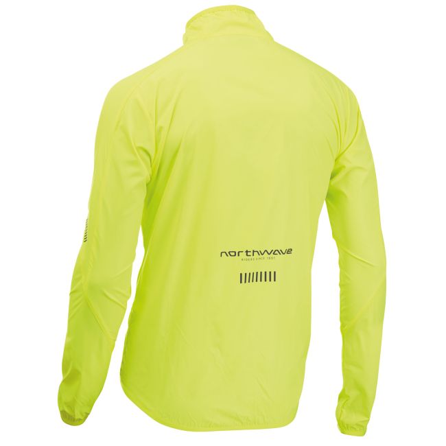 Jachetă Northwave vânt Vortex galben fluor