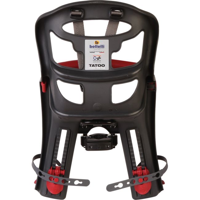 Șa pentru copil Bikefun Tattoo Plus handlefix față negru