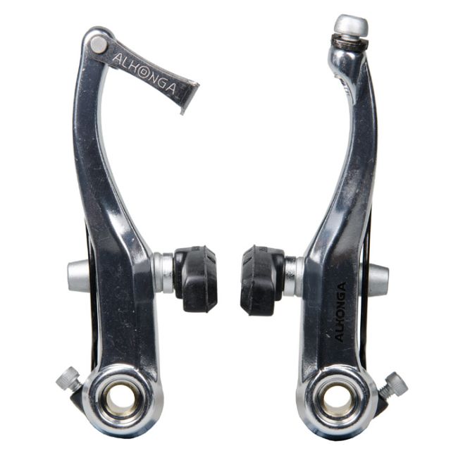 Set frână Bikefun V 620 argintiu (5014)