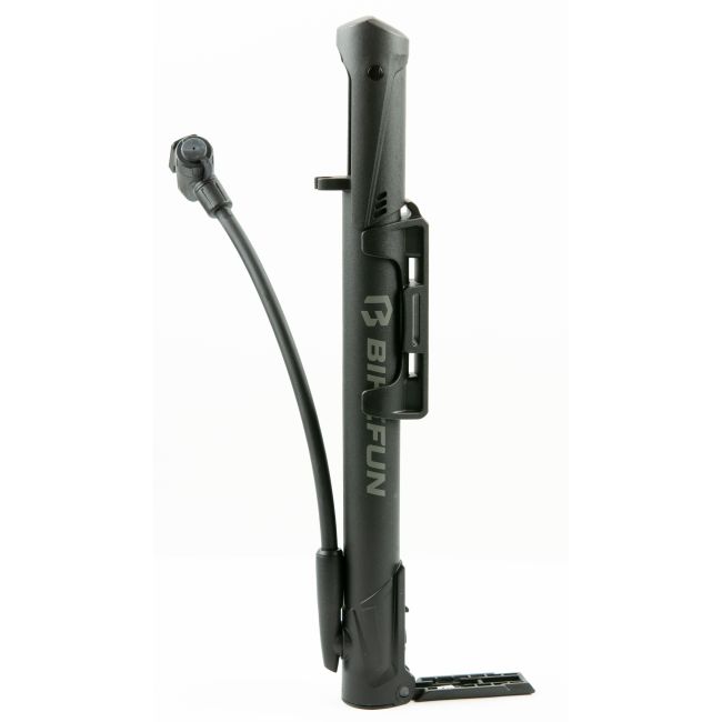 Pompă Bikefun Burster mini atelier plastic, negru - Gm-64P