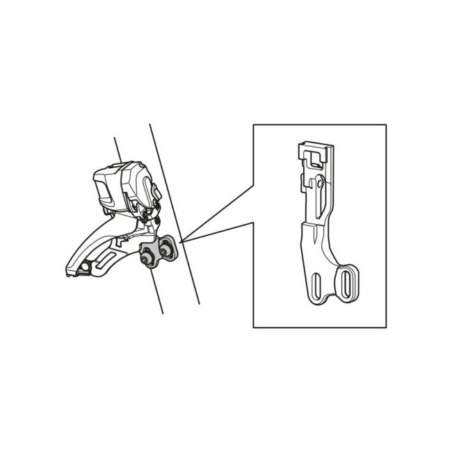Adaptor Schimbator Foi SHIMANO SM-FD905-E E-Type