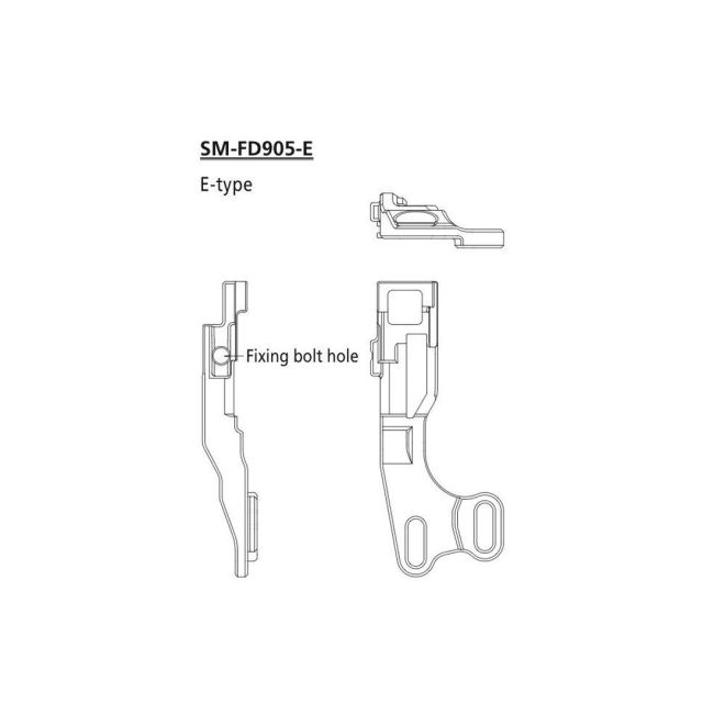 Adaptor Schimbator Foi SHIMANO SM-FD905-E E-Type