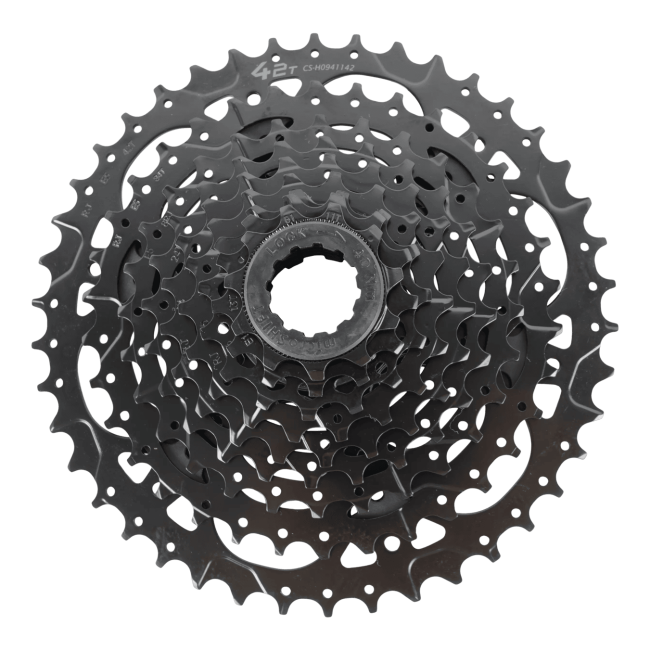 Pinioane SPECIALIZED MICROSHIFT, CS-H094, WIDE RANGE 9-SPD CASSETTE, 11-42T, FOR SHIMANO HG FREEHUB