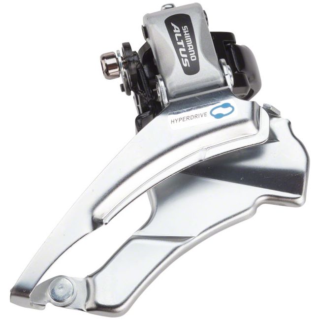 Schimbator Foi SHIMANO Altus FD-M313 - 2x7/8 Viteze, Triple Down-Swing, 48T, 34.9mm w/Adapter, CS