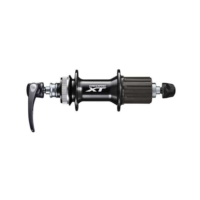 Butuc Spate SHIMANO Deore XT FH-M8000 - 8/9/10/11 Viteze, 32H, Old: 135mm, Ax: 146mm, Qr: 168mm, CL