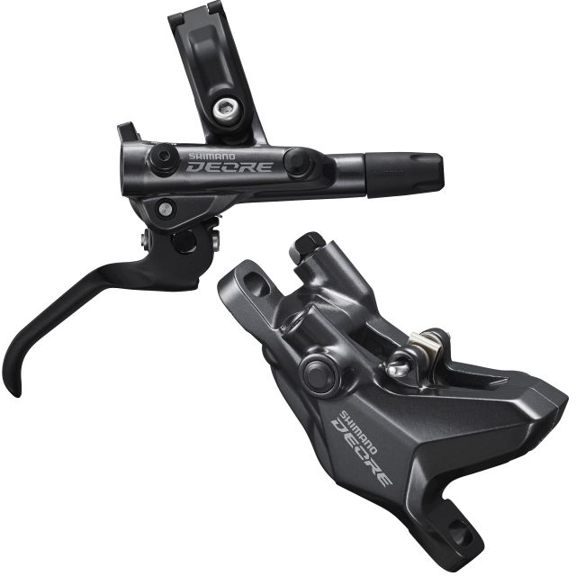 Frana Disc Hidraulica SHIMANO Deore BL-M6100 (R) + BR-M6100 (R) | Placute Resin