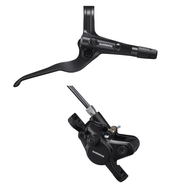 Frana Disc Hidraulica SHIMANO BL-MT401 (R) + BR-MT420 (R) | Placute Resin