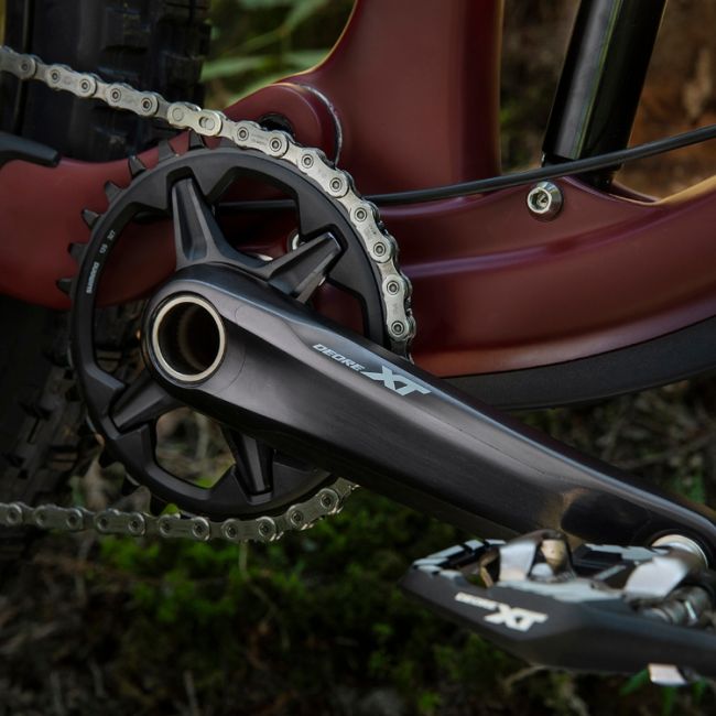 Angrenaj Pedalier SHIMANO Deore XT FC-M8100 - 1x12 Viteze, 175mm w/o CR, w/o CG, w/o TL-FC41 (CL 52mm)