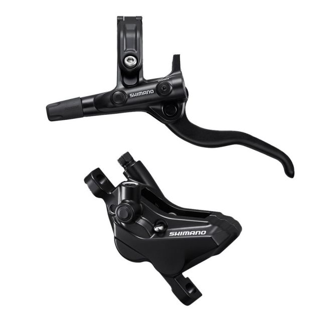 Frana Disc Hidraulica SHIMANO BL-M4100 (L) + BR-MT420 (F) | Placute Resin