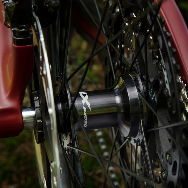 Butuc Spate SHIMANO XT FH-M8110 - 12 Viteze, 28H, Old: 142mm pt. Thru Axle 12mm, CL