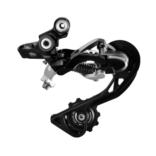 Schimbator Pinioane SHIMANO Deore XT RD-M781 GS - 10 Viteze, Shadow Design