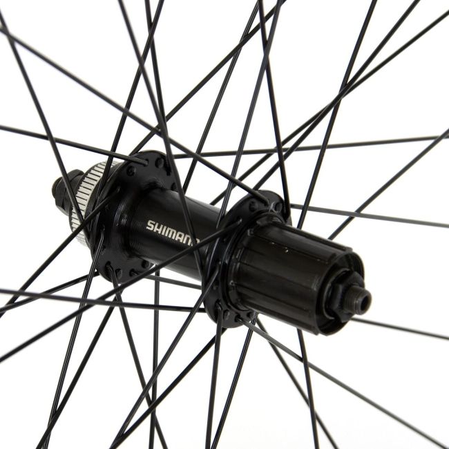 Roata Spate CROSSER X11 32H 27.5'' - Frana disc (CenterLock) cu Butuc Shimano AFHTX5058BZB | capsata