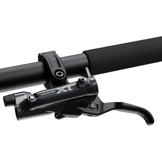 Frana Disc Hidraulica SHIMANO Deore XT BL-M8200 (L) + BR-M8220 (F) | Placute Metalice w/Fin