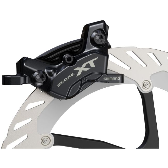Frana Disc Hidraulica SHIMANO Deore XT BL-M8200 (L) + BR-M8220 (F) | Placute Metalice w/Fin