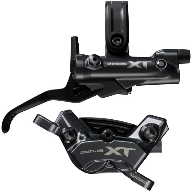 Frana Disc Hidraulica SHIMANO Deore XT BL-M8200 (R) + BR-M8220 (R) | Placute Metalice w/Fin