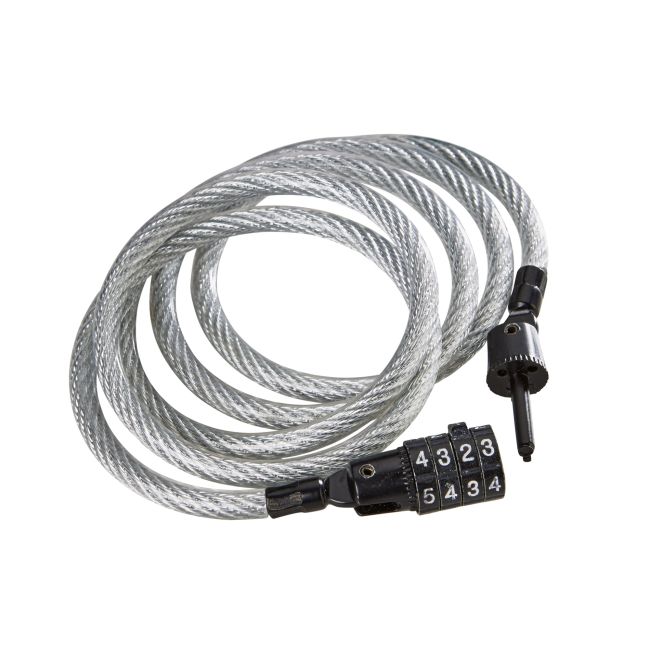 Antifurt Cablu KRYPTONITE Keeper 712 Combo - 7mm/120cm - Silver
