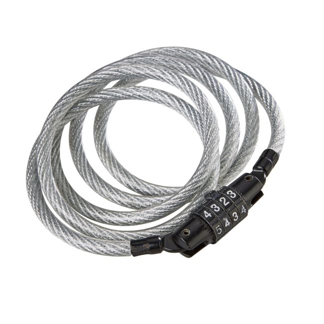 Antifurt Cablu KRYPTONITE Keeper 712 Combo - 7mm/120cm - Silver