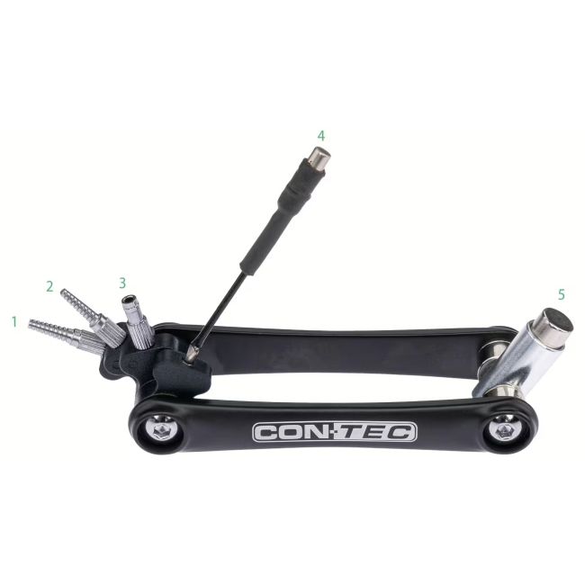 Multitool Rutare Cabluri prin Cadru CONTEC - Black/Silver