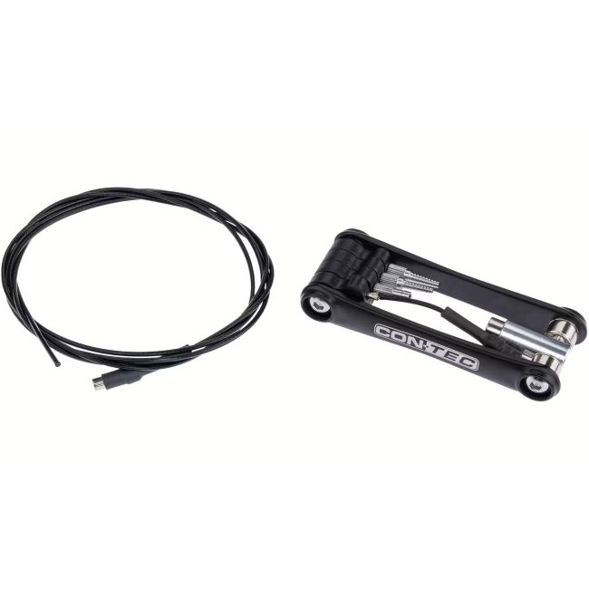 Multitool Rutare Cabluri prin Cadru CONTEC - Black/Silver