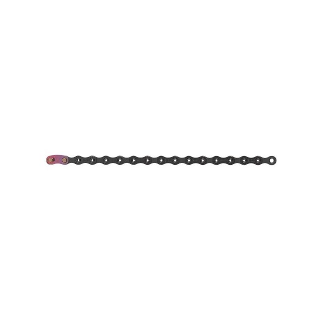 Lant SRAM PC XX1 Eagle HollowPin - 12 Viteze, 126 Zale w/PowerLock Flowlink - Black