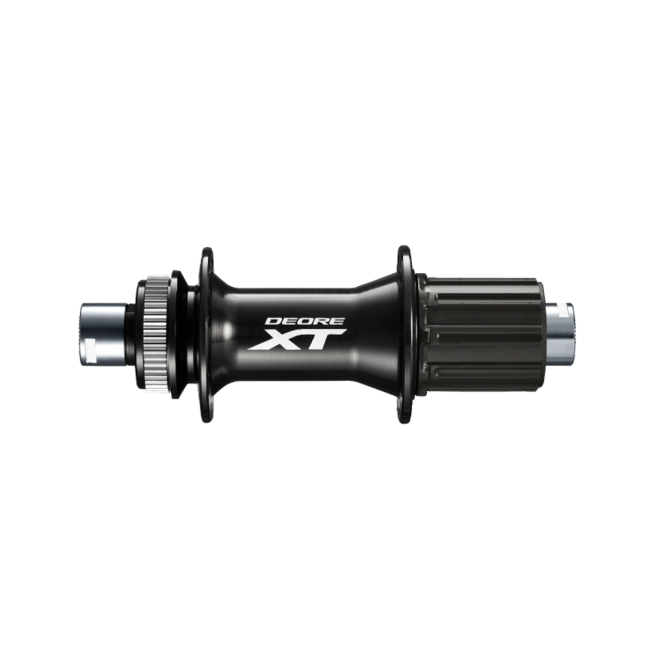 Butuc Spate SHIMANO XT FH-M8010-B - 8/9/10/11 Viteze, 32H, Old: 148mm pt. Thru Axle 12mm, CL