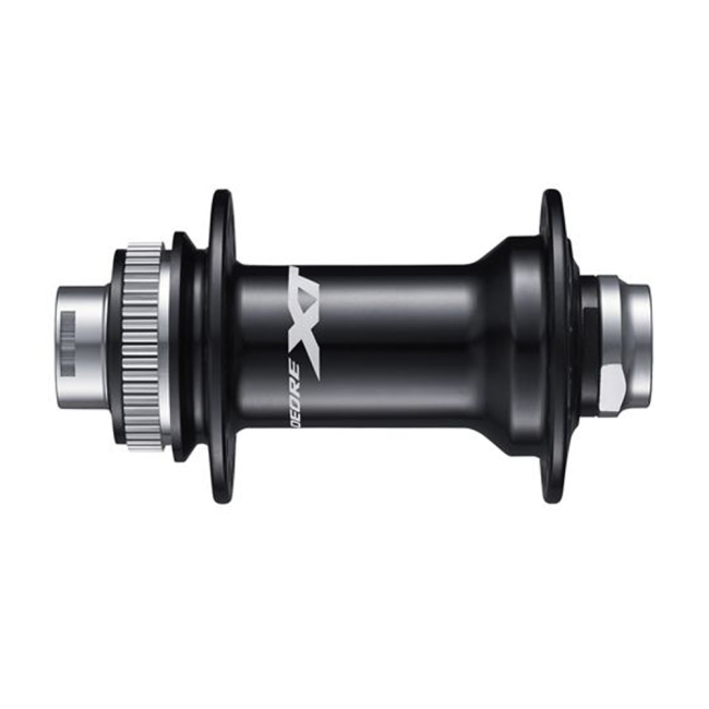 Butuc Fata SHIMANO XT HB-M8110 - 28H, Old: 100mm, CL, pt. Thru Axle