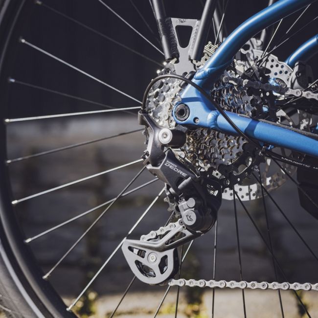 Schimbator Pinioane SHIMANO Deore RD-M5130 GS - 10 Viteze, Shadow Plus Design
